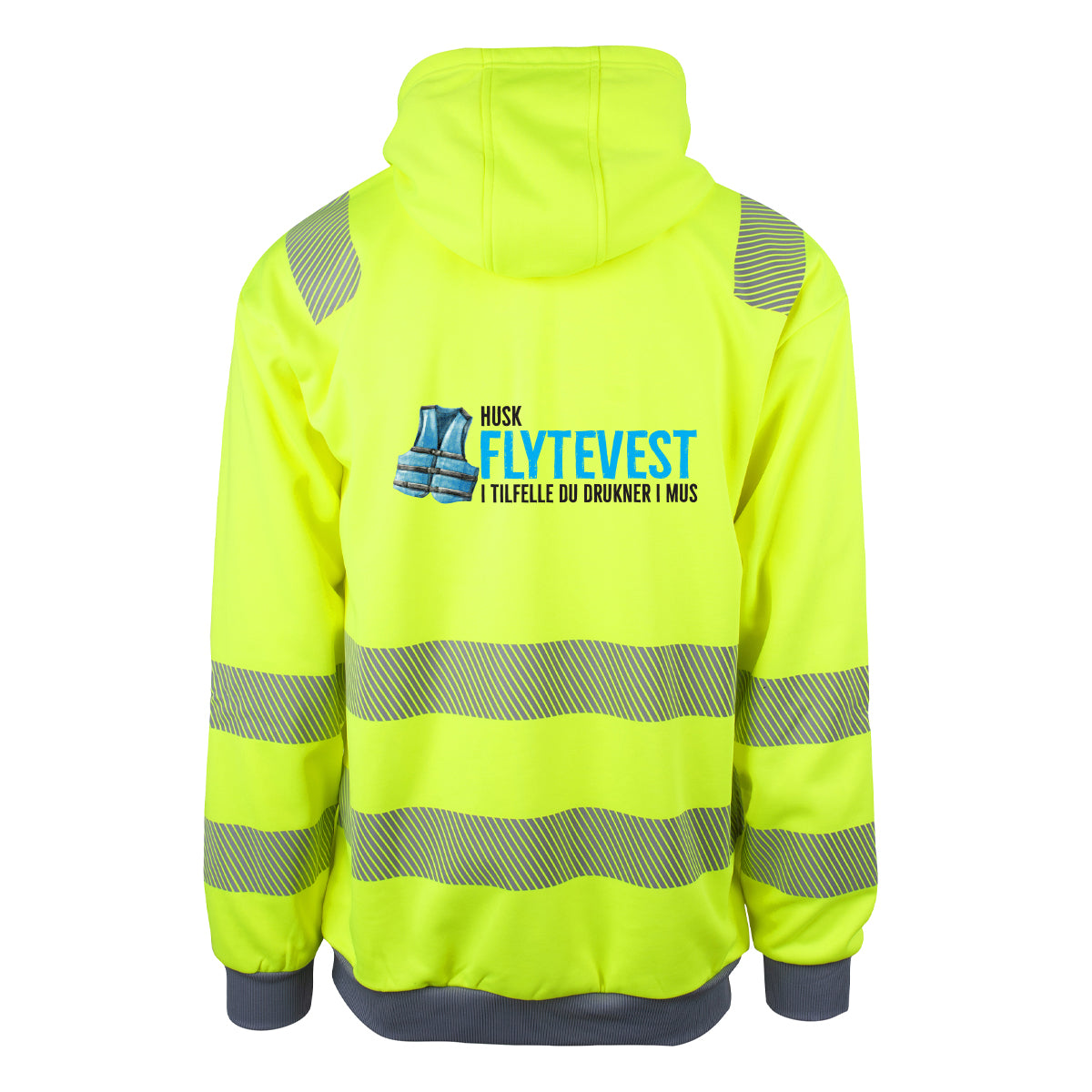 Husk flytevest - reflekshoodie