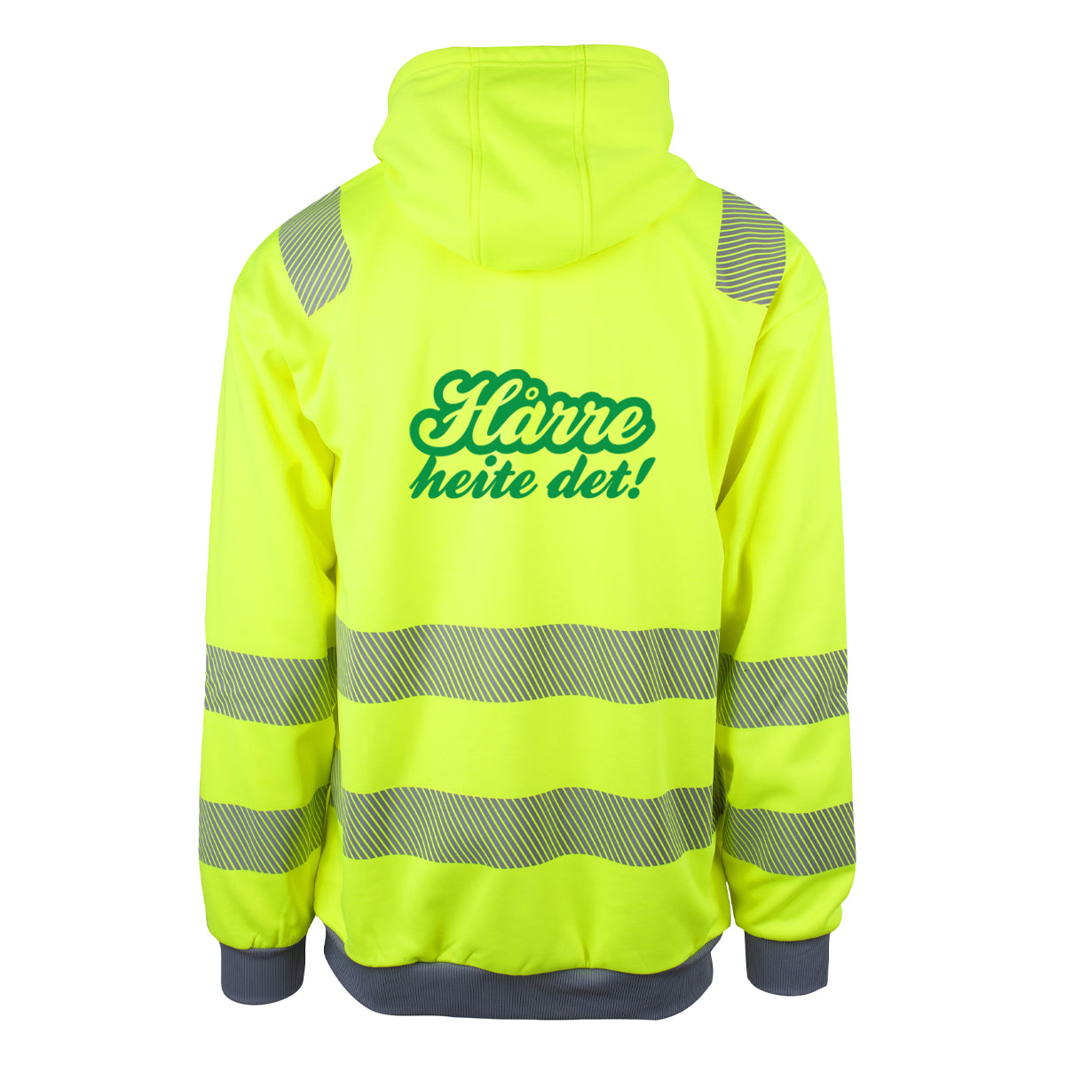 Hårre heite det! - reflekshoodie
