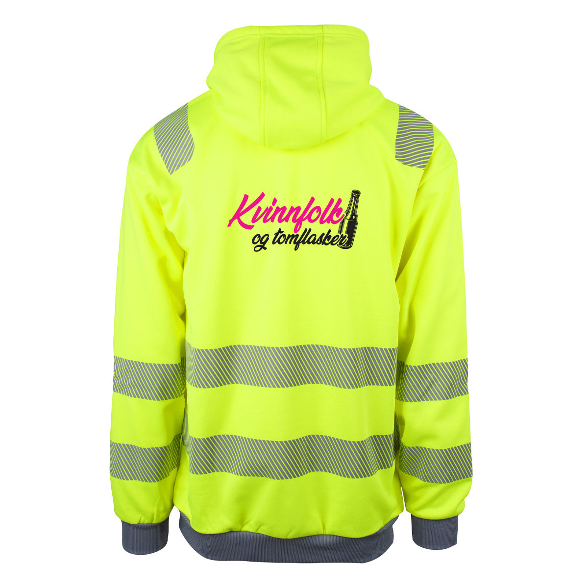 Kvinnfolk og Tomflasker - reflekshoodie