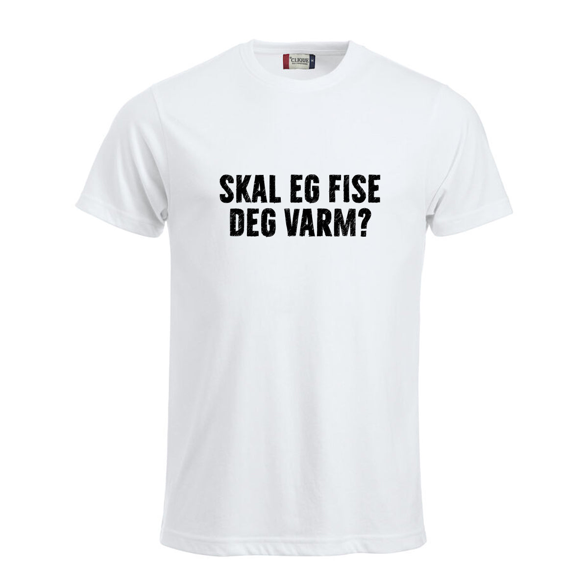 Skal eg fise deg varm? - t-skjorte