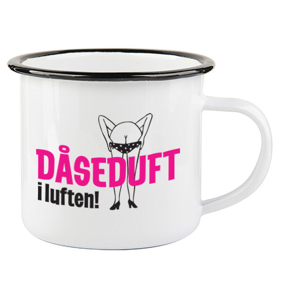 Dåseduft i luften - emaljekopp