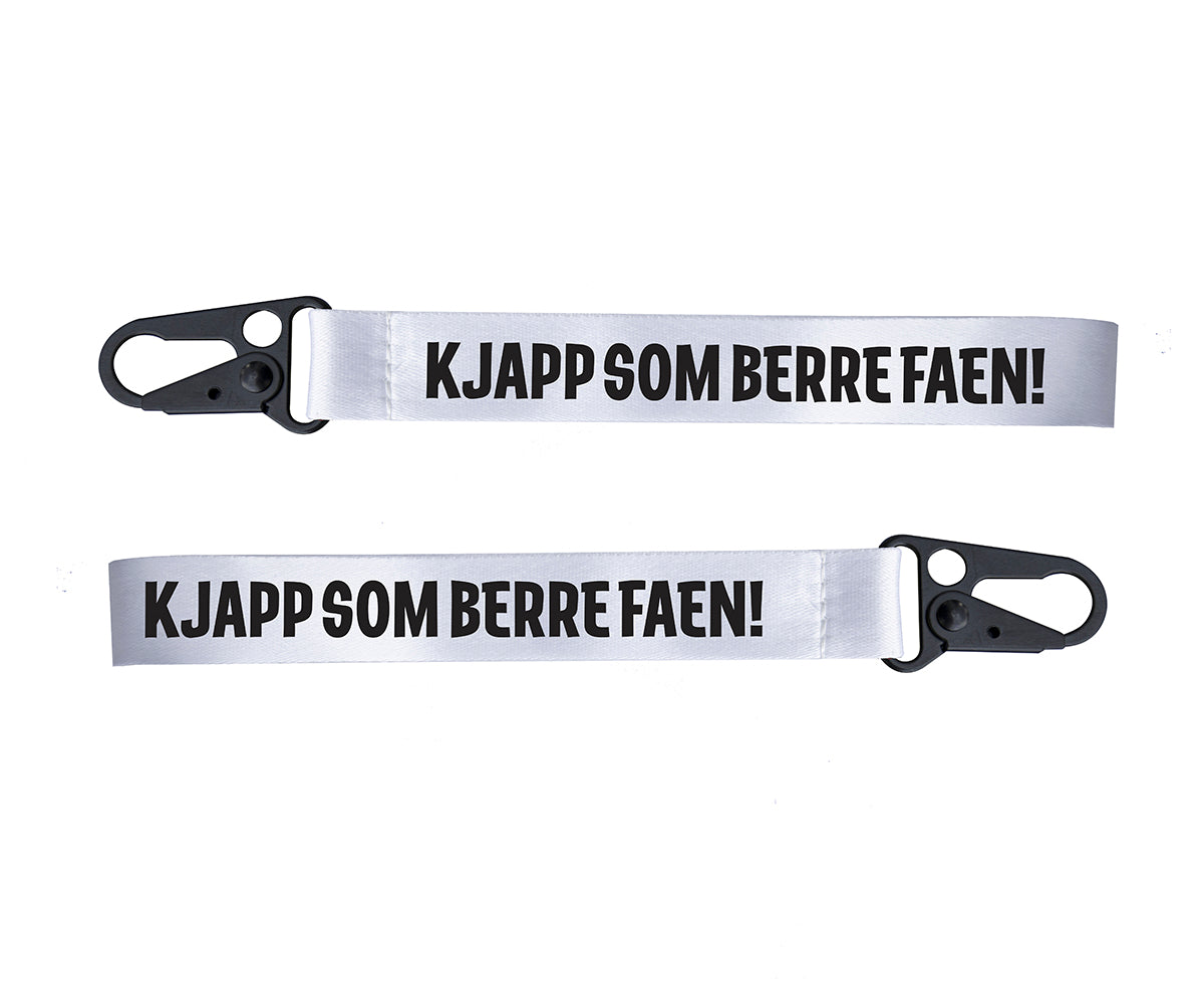 Kjapp som berre faen! - nøkkelbånd