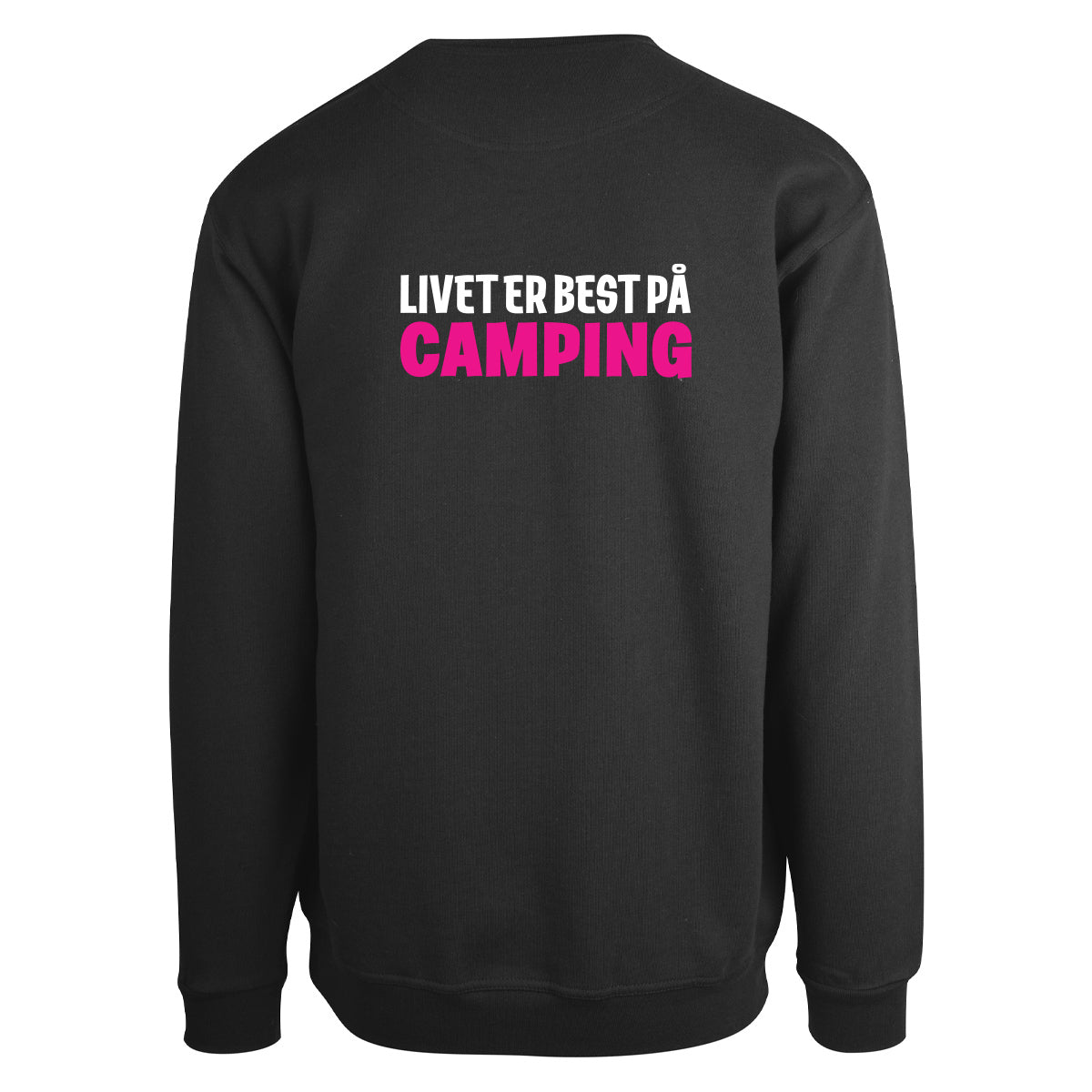 Livet er best på Camping - Genser