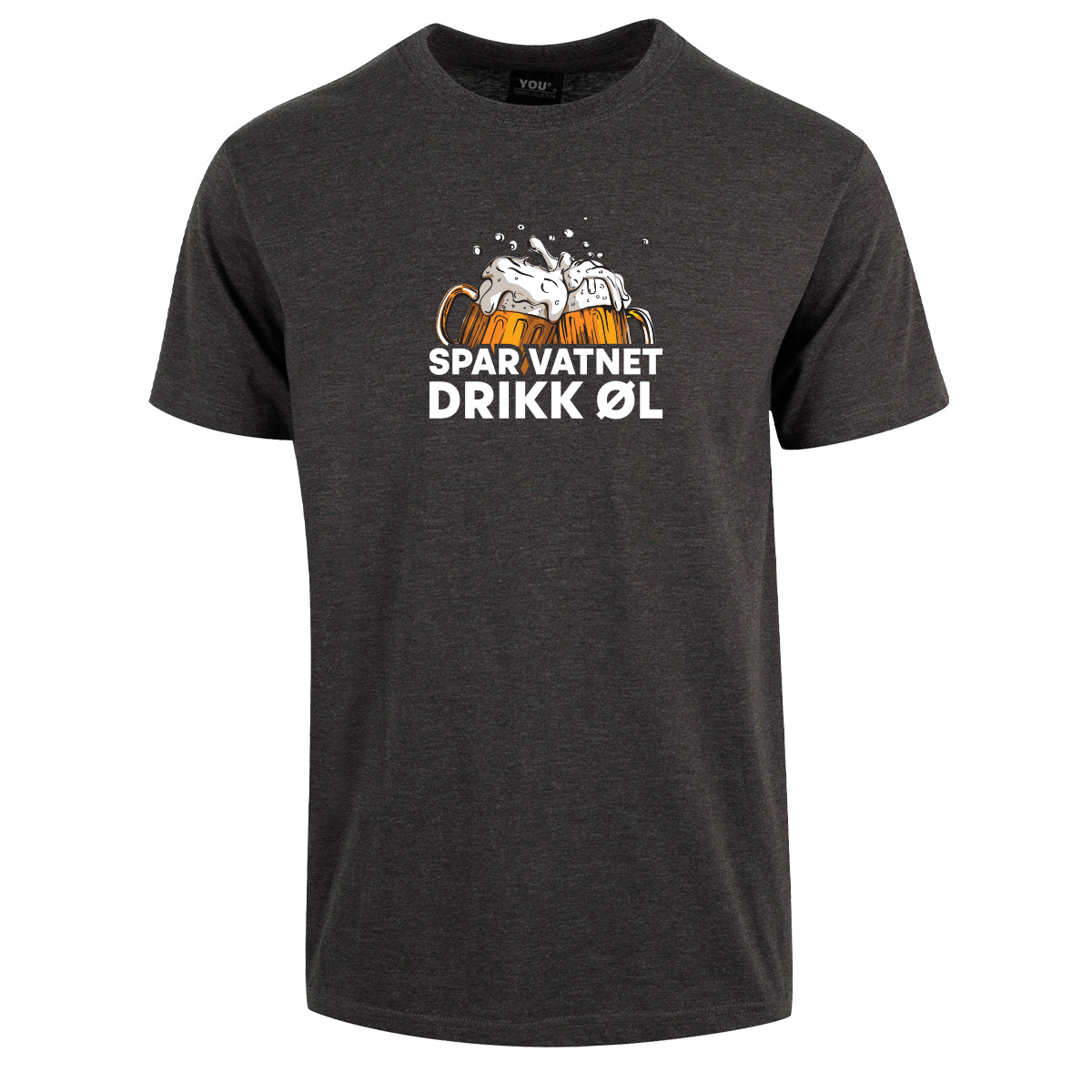 Spar vatnet drikk ØL – t-skjorte
