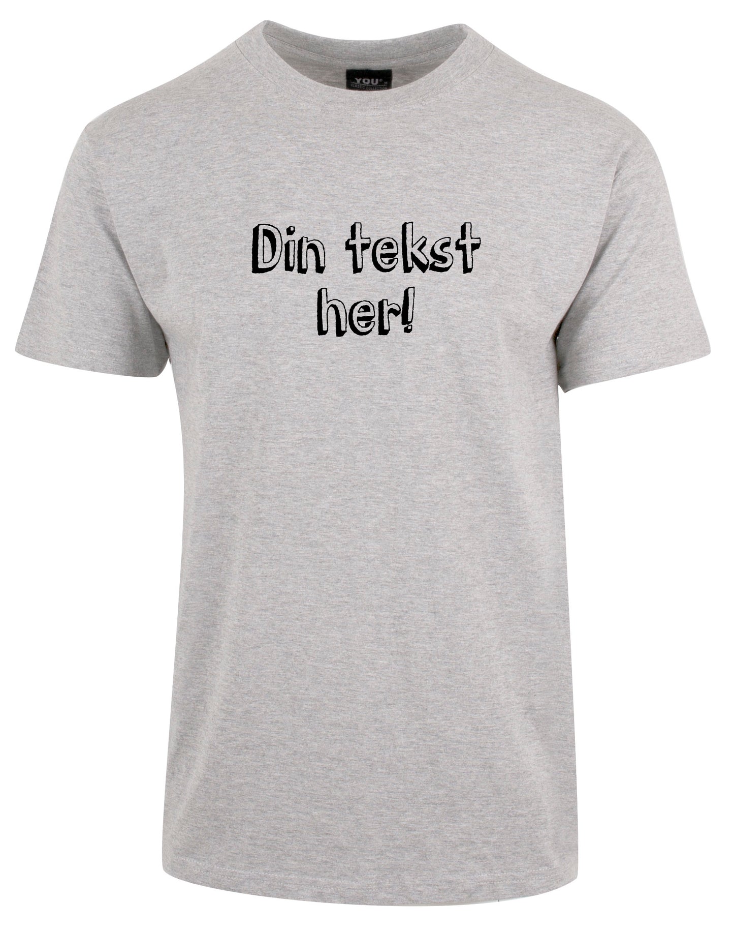 T-skjorte med egen tekst