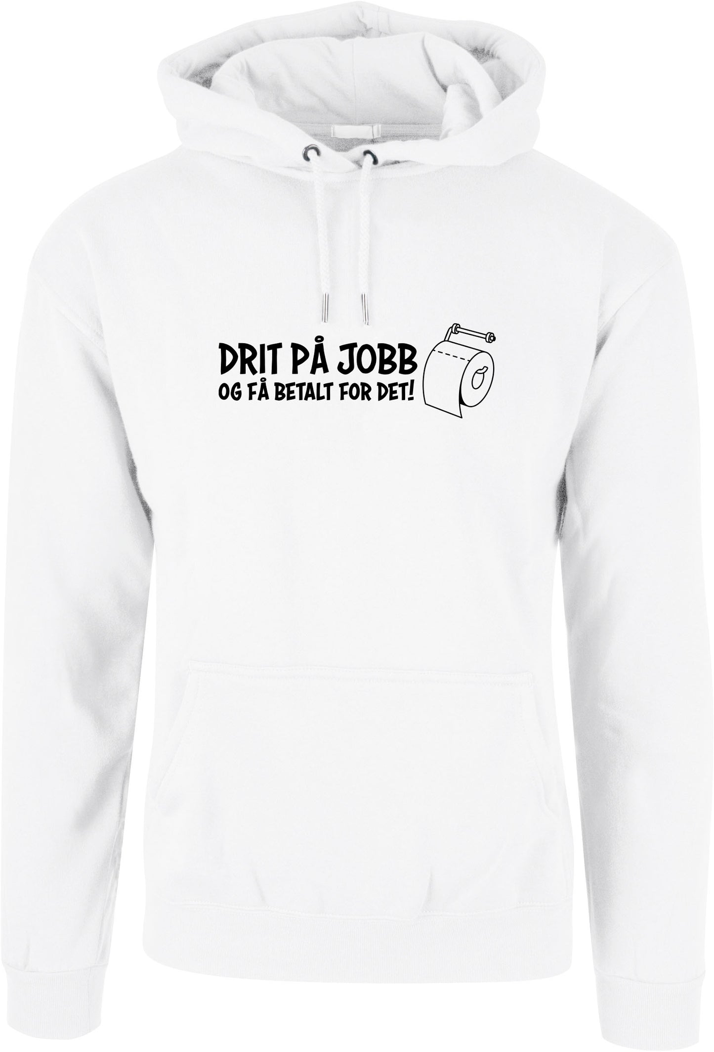 Drit på jobb - hettegenser