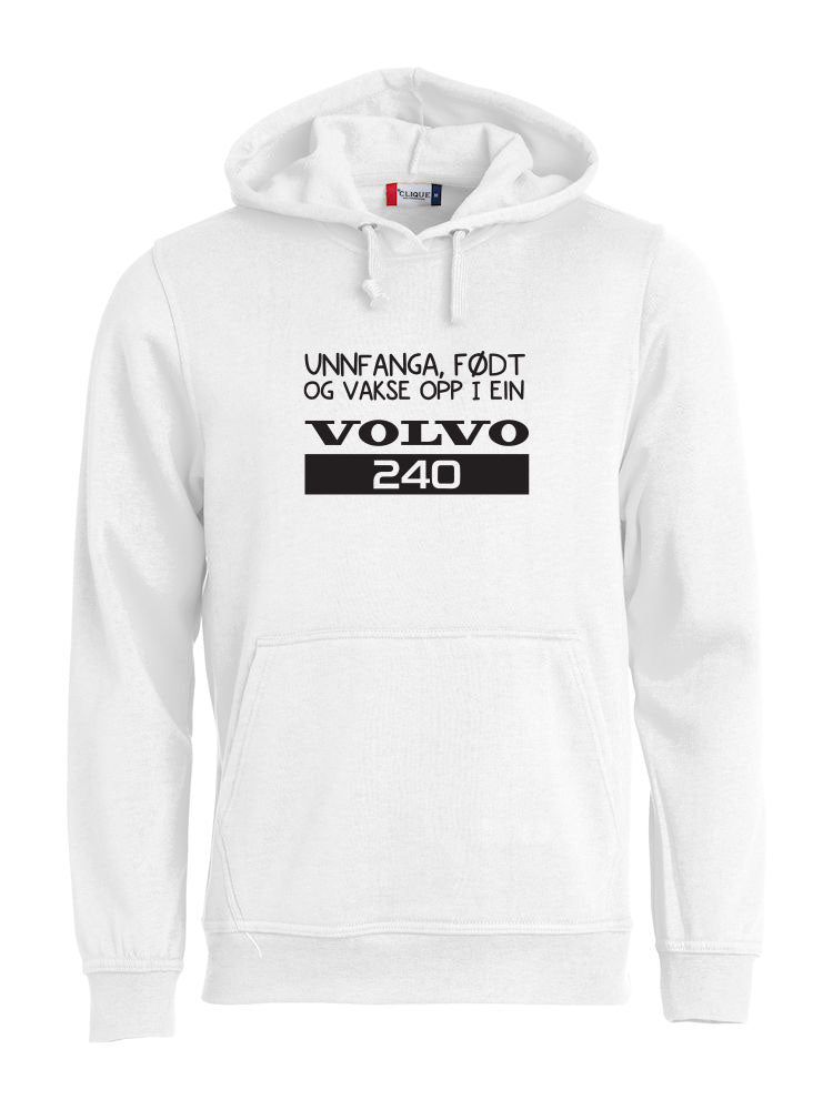 Eit liv i Volvo 240 - hettegenser