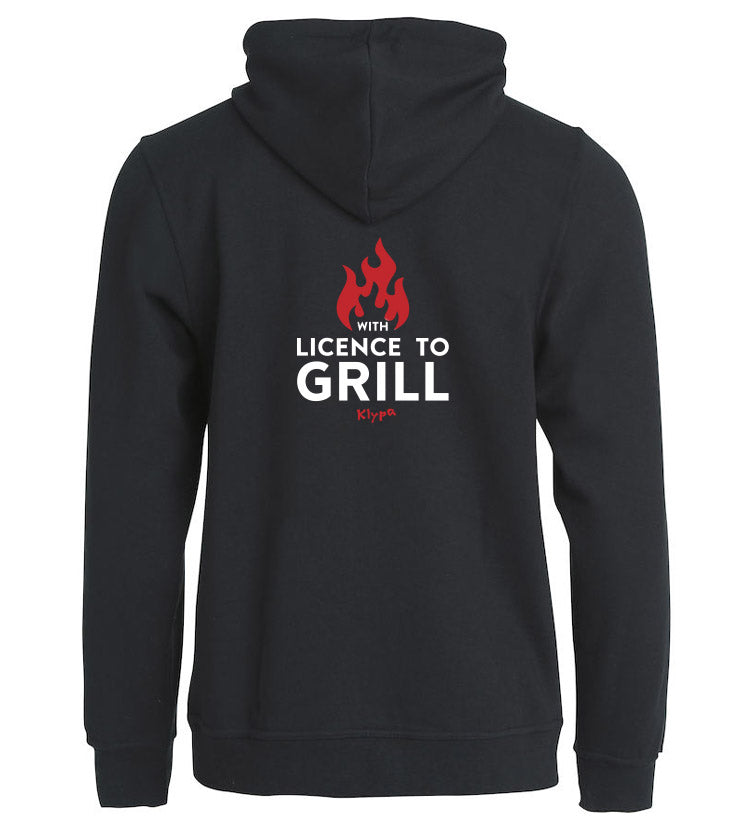 Hettejakke Licence Grill bak