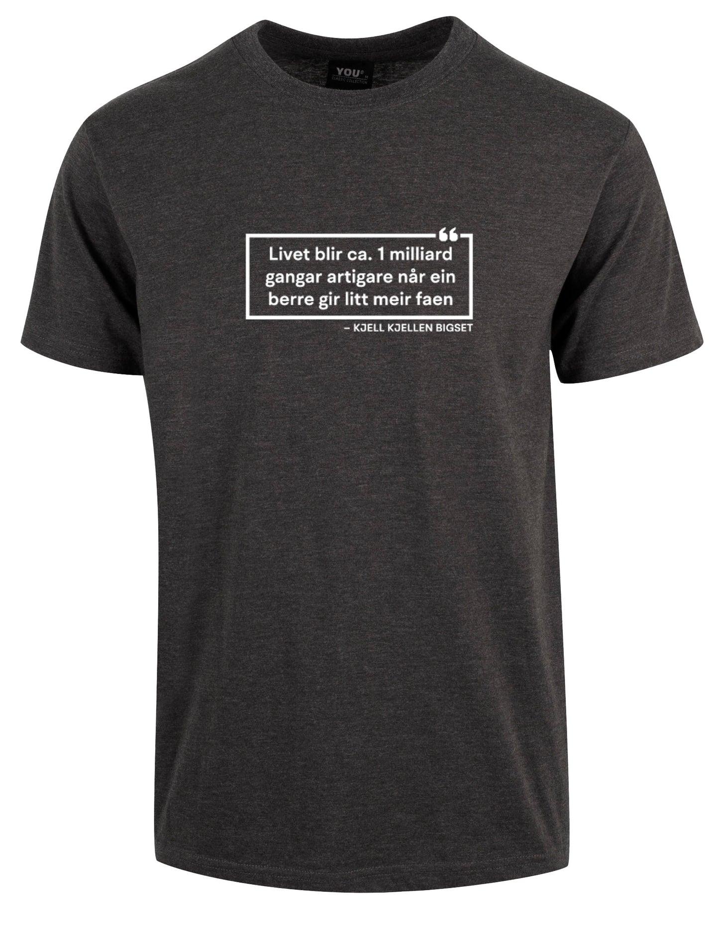 Livet blir artigare – t-skjorte