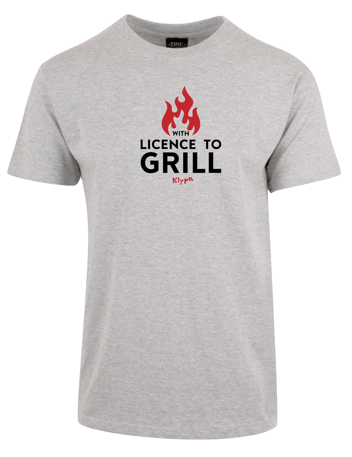 Licence to grill t-skjorte