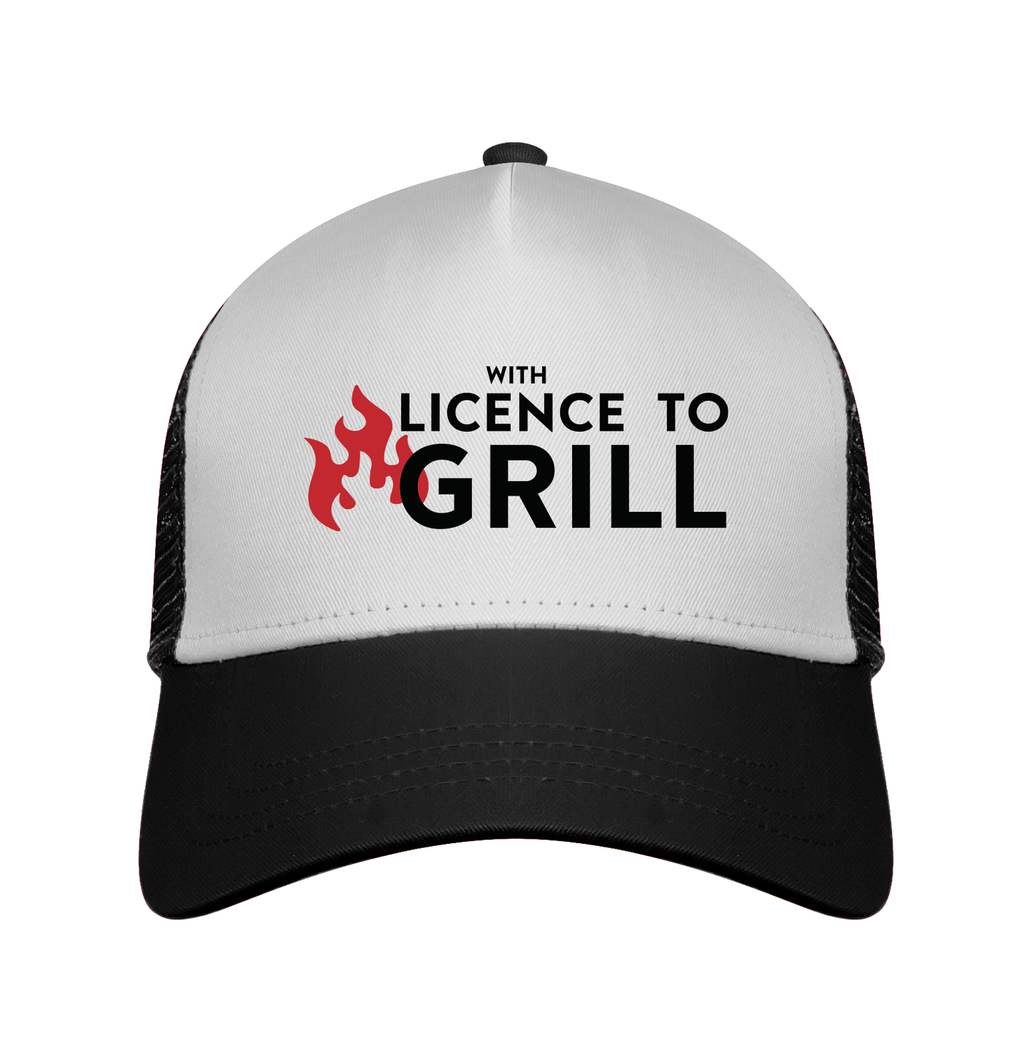 With licence to grill caps