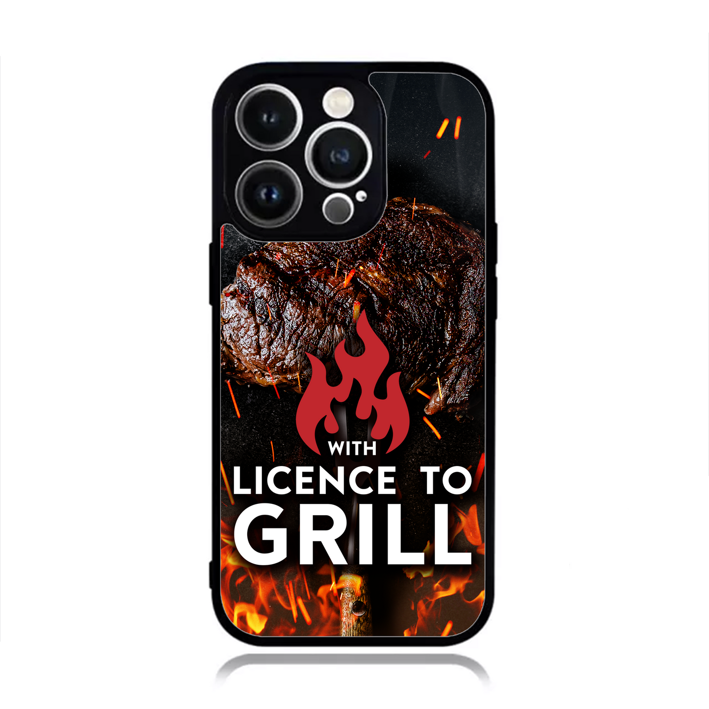 With Licence to Grill mobildeksel