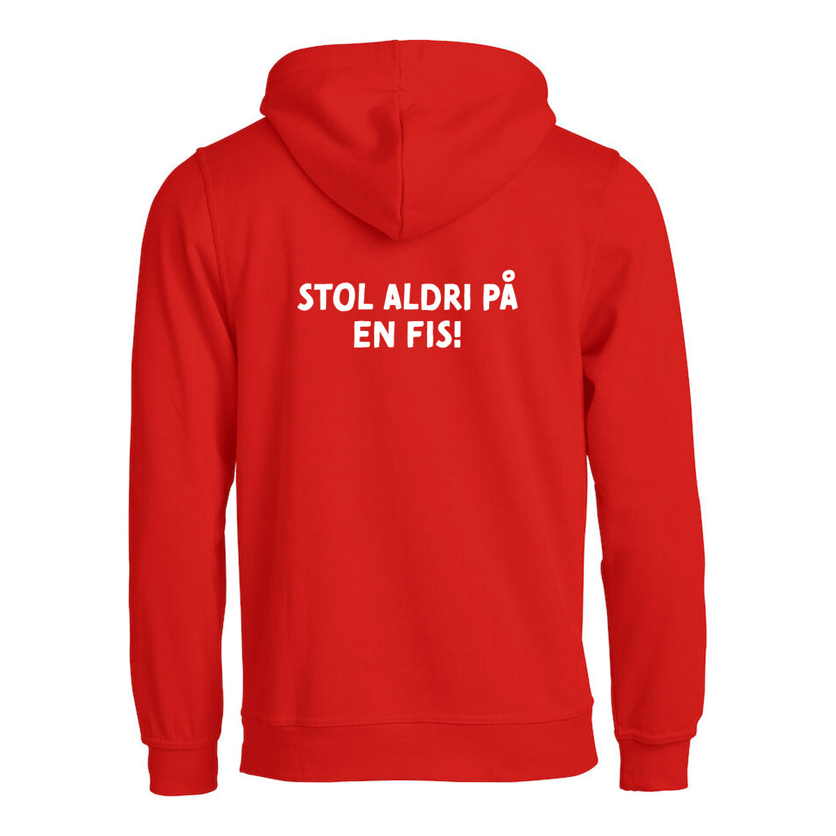 Stol aldri på ein fis - hoodie