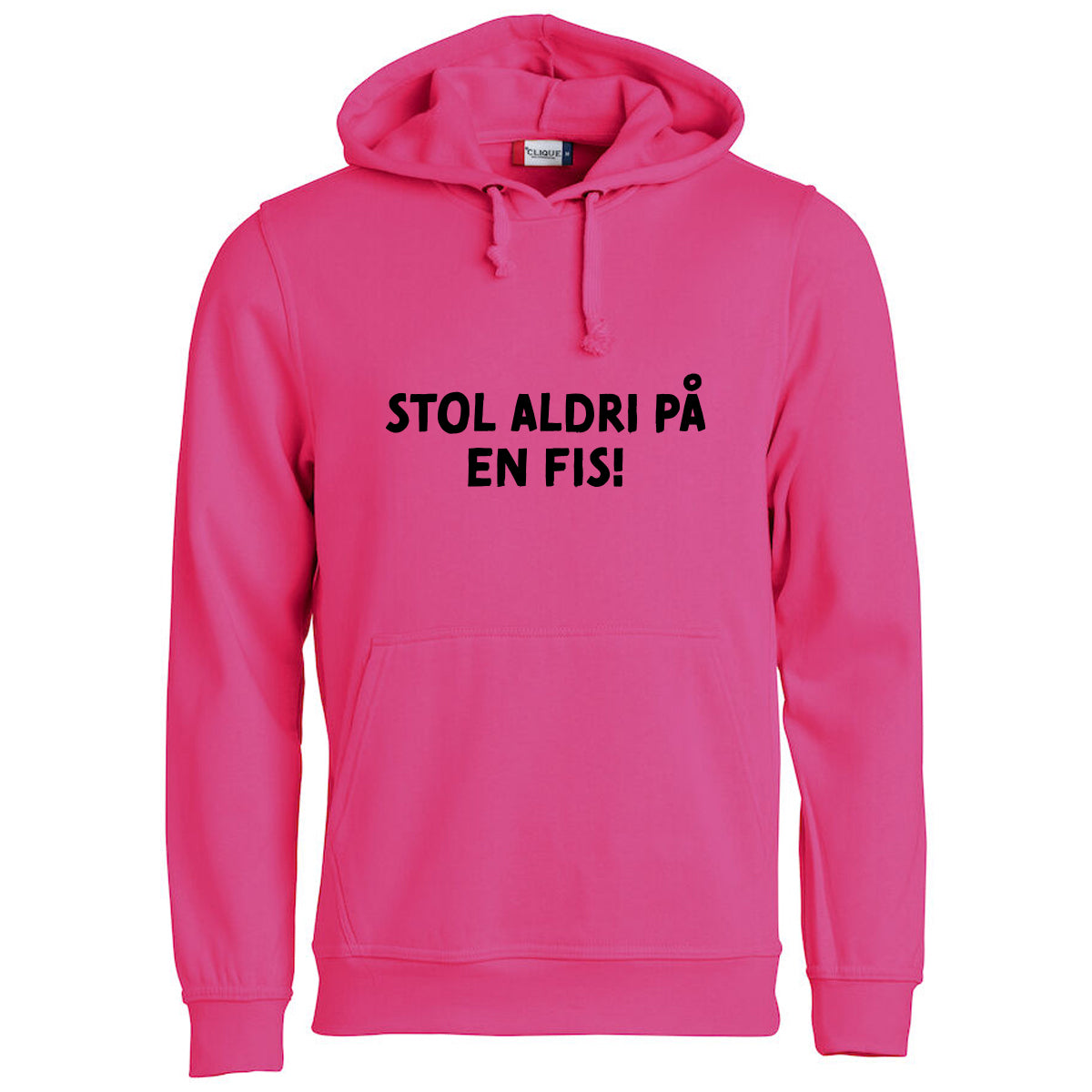 Stol aldri på ein fis - hoodie