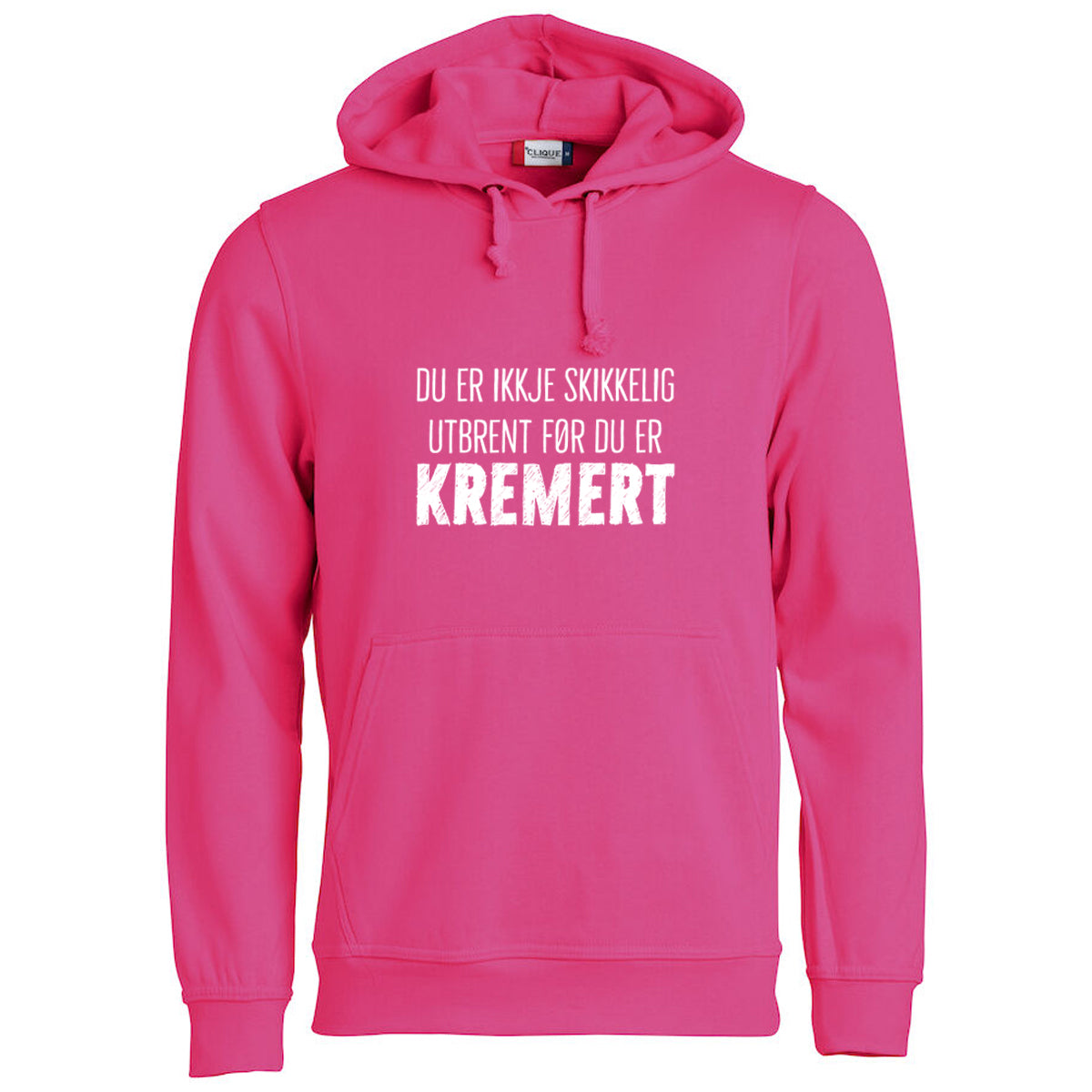 Kremert - hettegenser