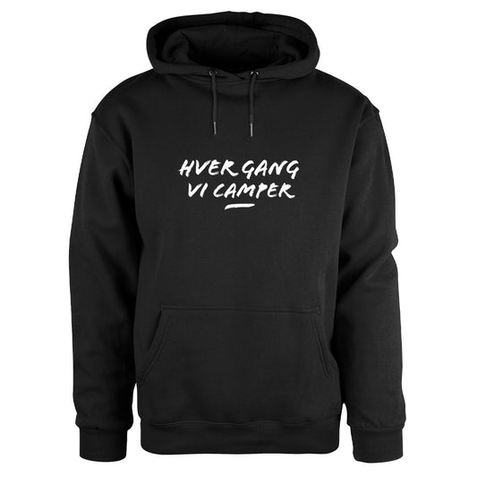 Hver gang vi camper - hettegenser