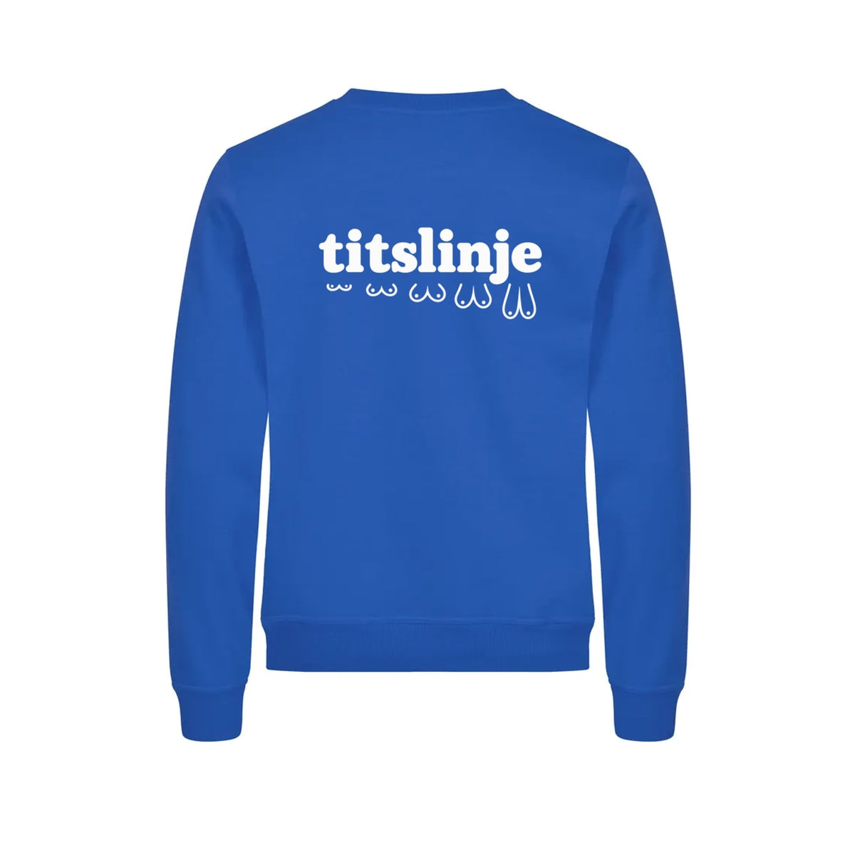Titslinje Genser – Blå – bak