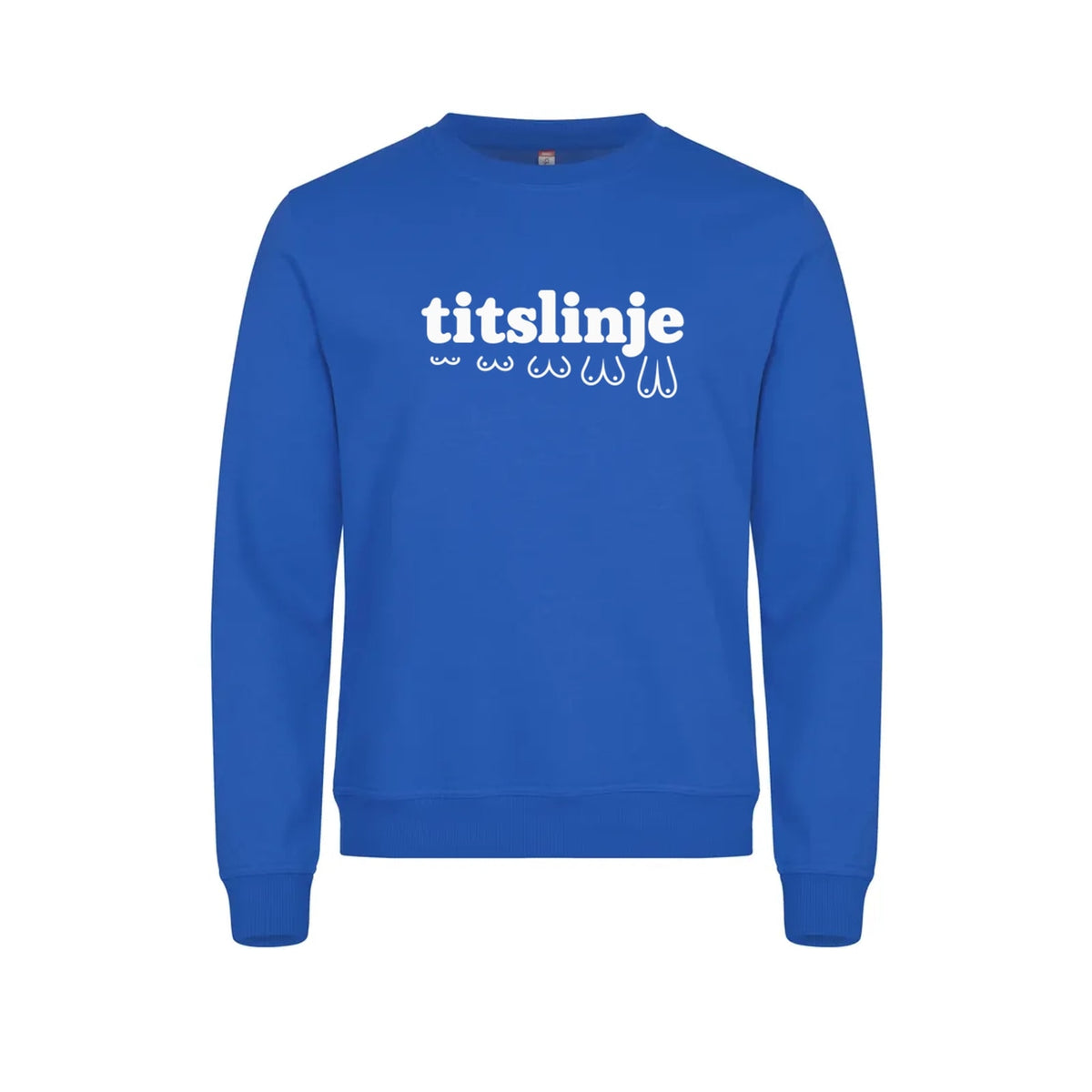 Titslinje Genser – Blå – foran