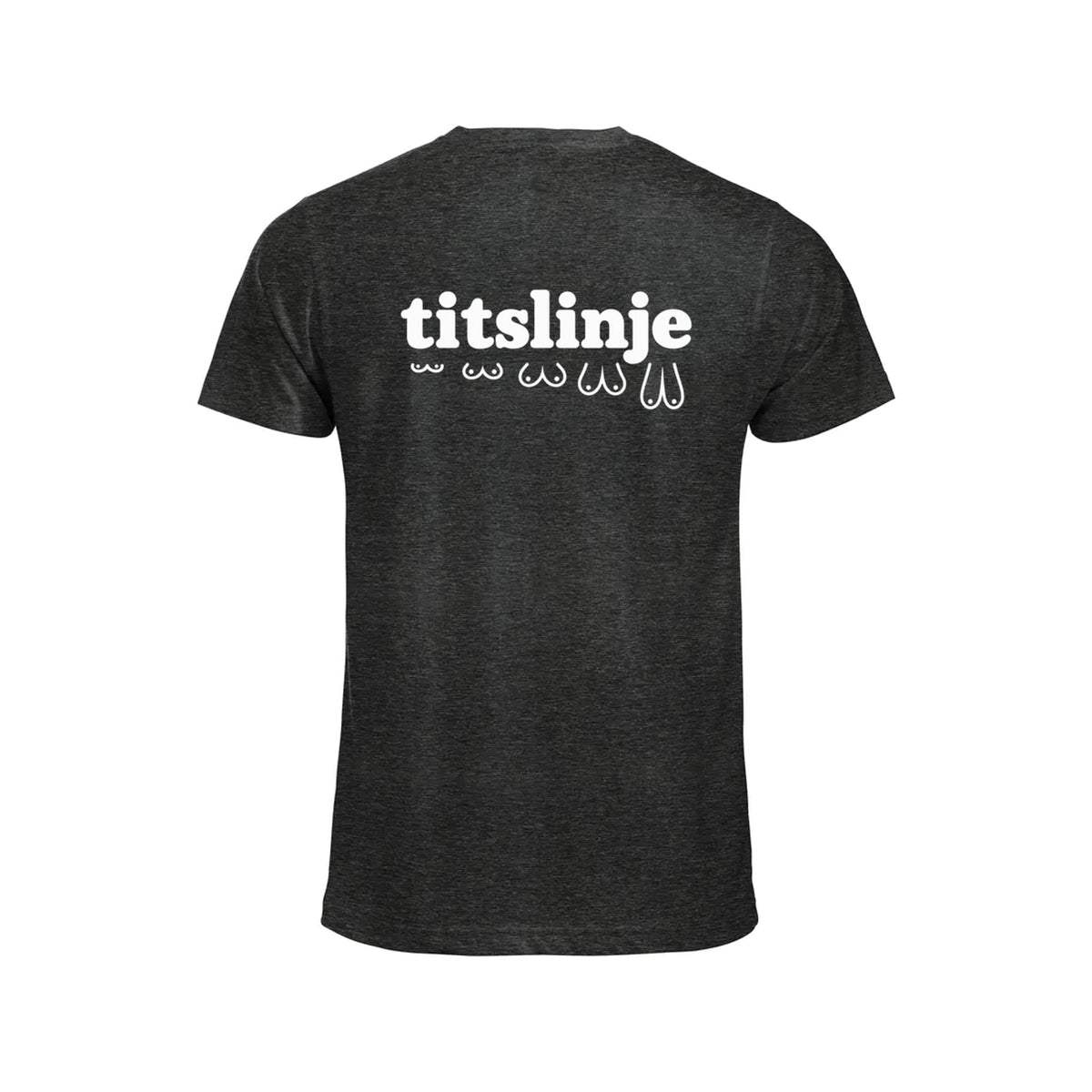 Titslinje T-skjorte – Koks – bak