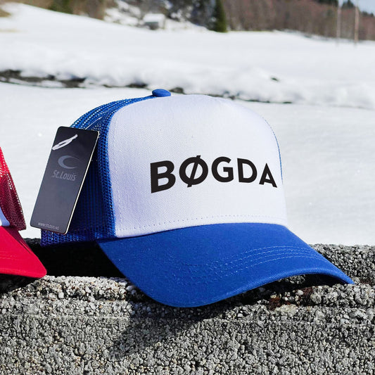 BØGDA Blå Caps