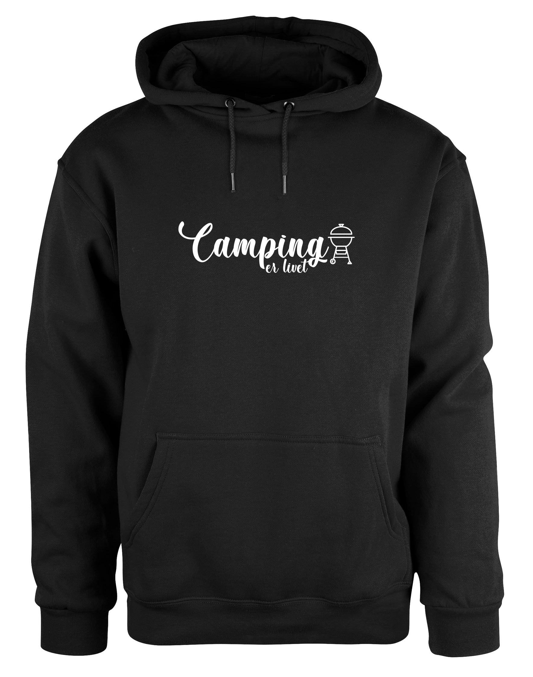 Camping er livet hoodie