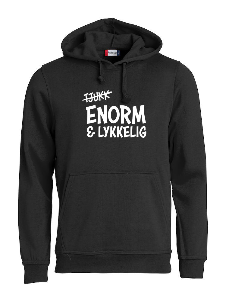 Enorm & Lykkelig - hettegensar