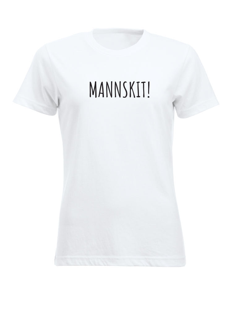 Mannskit! - tskjorte (DAME)