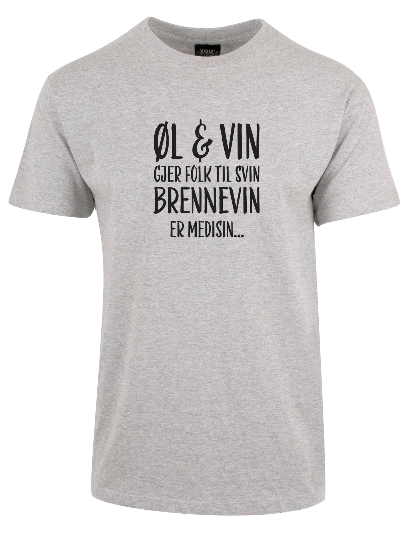 Brennevin er medisin t-skjorte