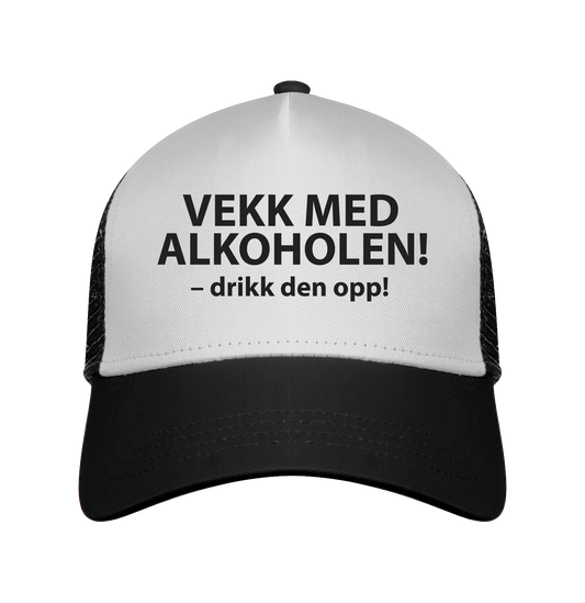 Vekk med alkoholen caps