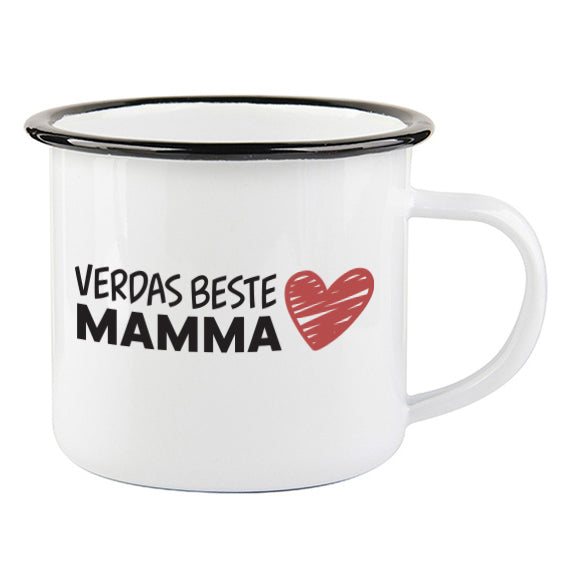 Verdas beste mamma - emaljekopp