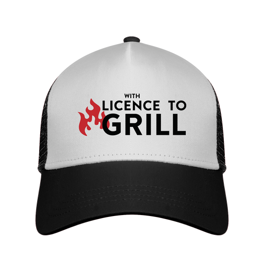 With licence to grill caps