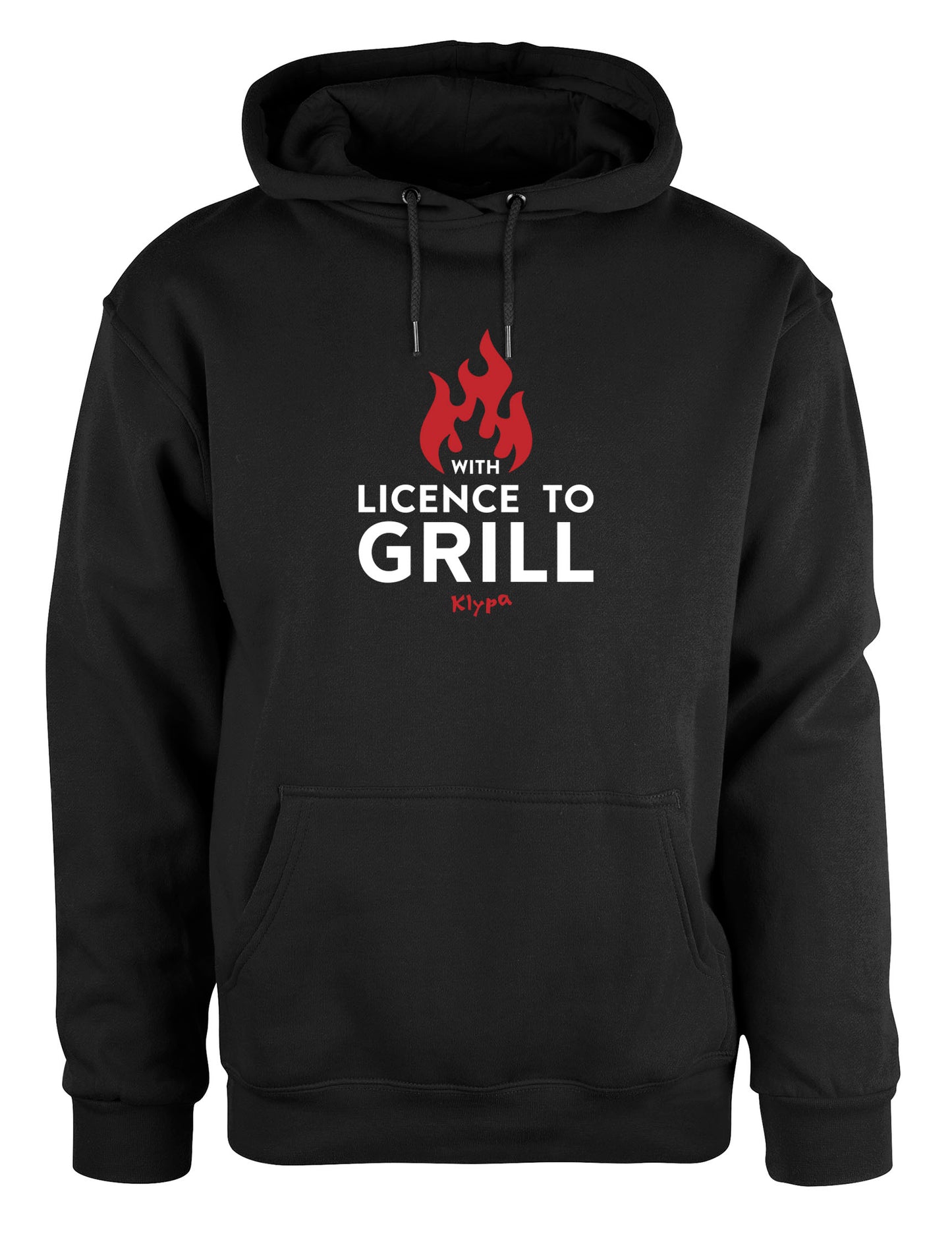 With licence to grill hoodie